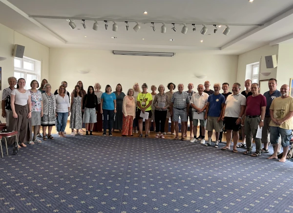 Chorworkshop der Stimmen Bahas im August 2025 in Tambach/Dietharz